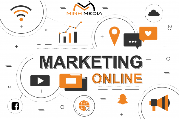 Lĩnh vực Marketing Online với chiến lược tổng thể và các dịch vụ đi kèm.